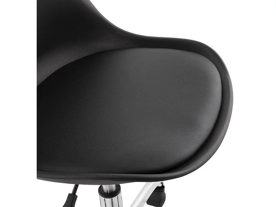 Bürostuhl - MONKY - Schwarz - 58x58x81 cm