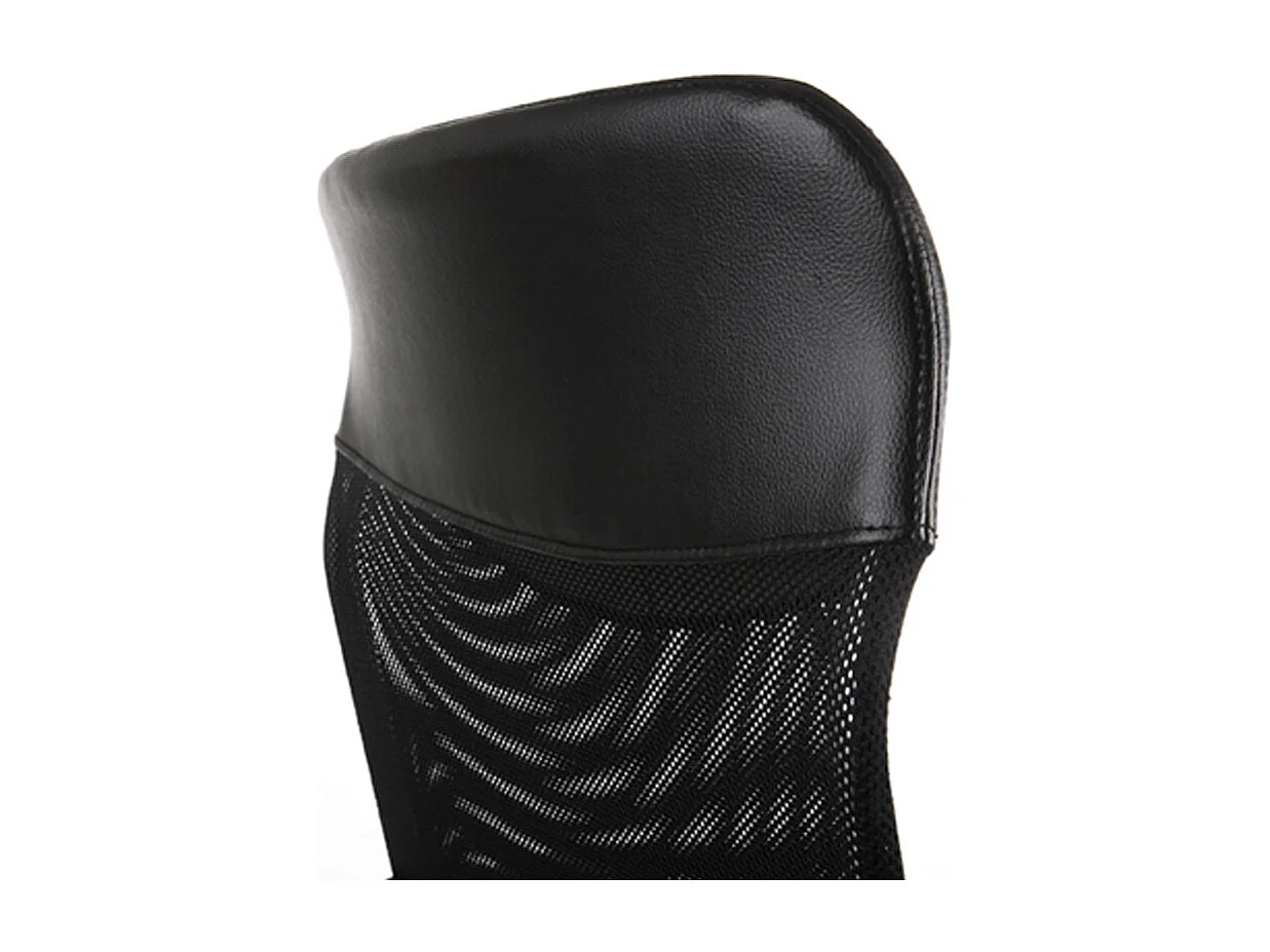 Moderner Bürostuhl - ROMA - Schwarz - 52x50x131 cm