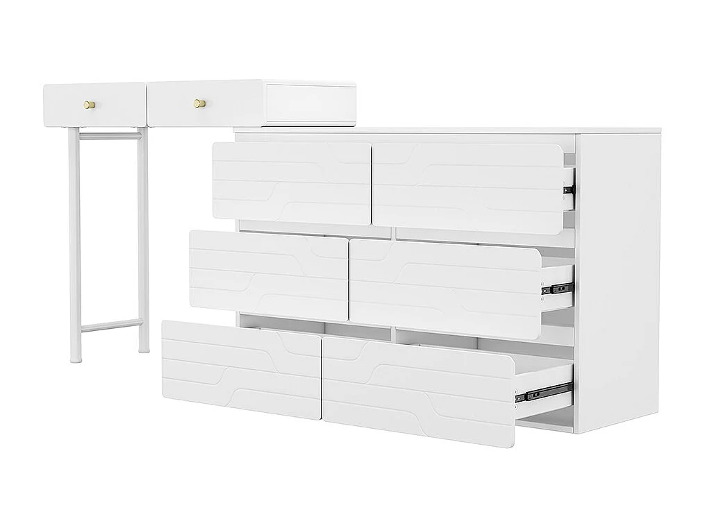 Toilette Trucco Specchio Hemnes Bianco Ikea SIRHONA Tavolo Da