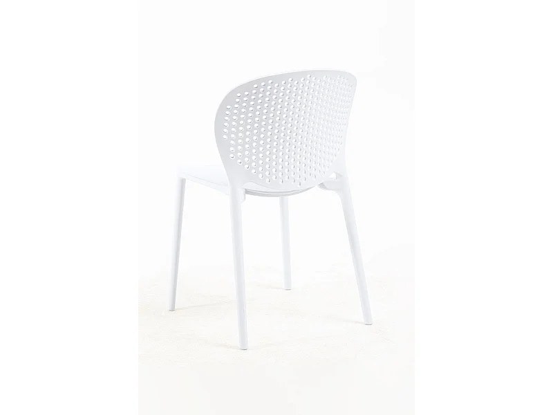 Packs Sillas Jardín - Pack 6 Sillas Brandi - Blanco