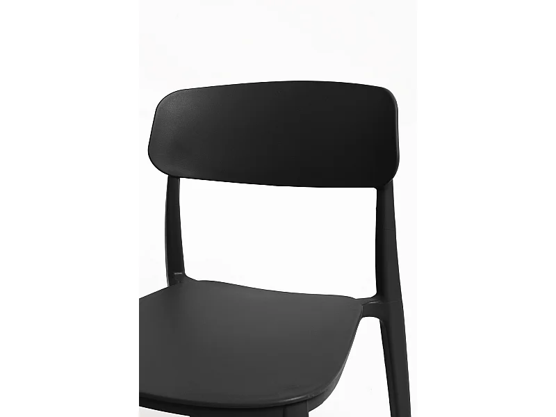 Packs Sillas Jardín - Pack 4 Sillas Bri - Negro