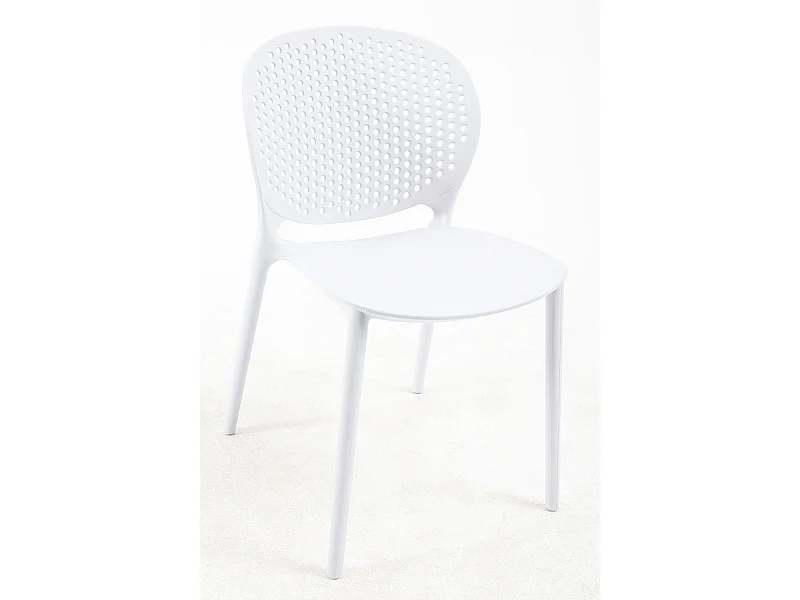 Packs Sillas Jardín - Pack 4 Sillas Brandi - Blanco