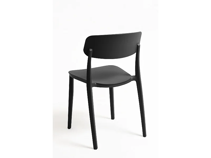 Packs Sillas Jardín - Pack 6 Sillas Bri - Negro