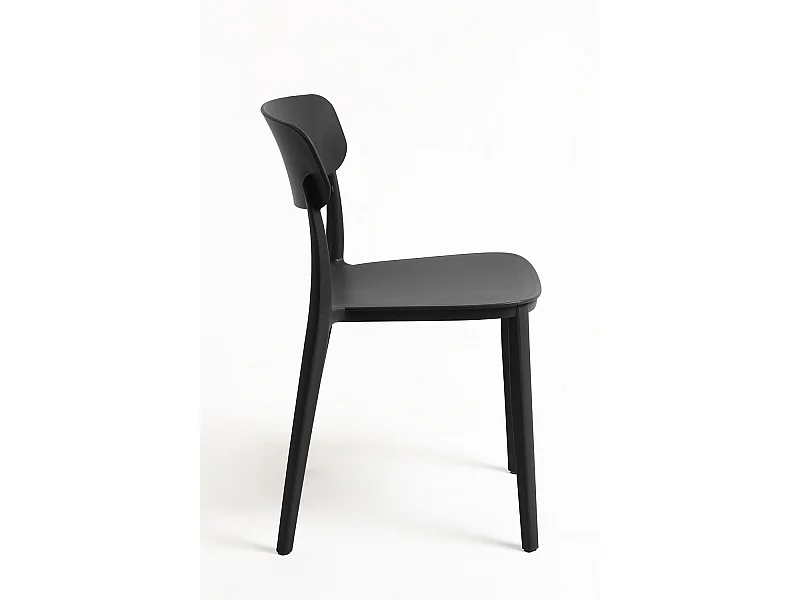 Packs Sillas Jardín - Pack 6 Sillas Bri - Negro