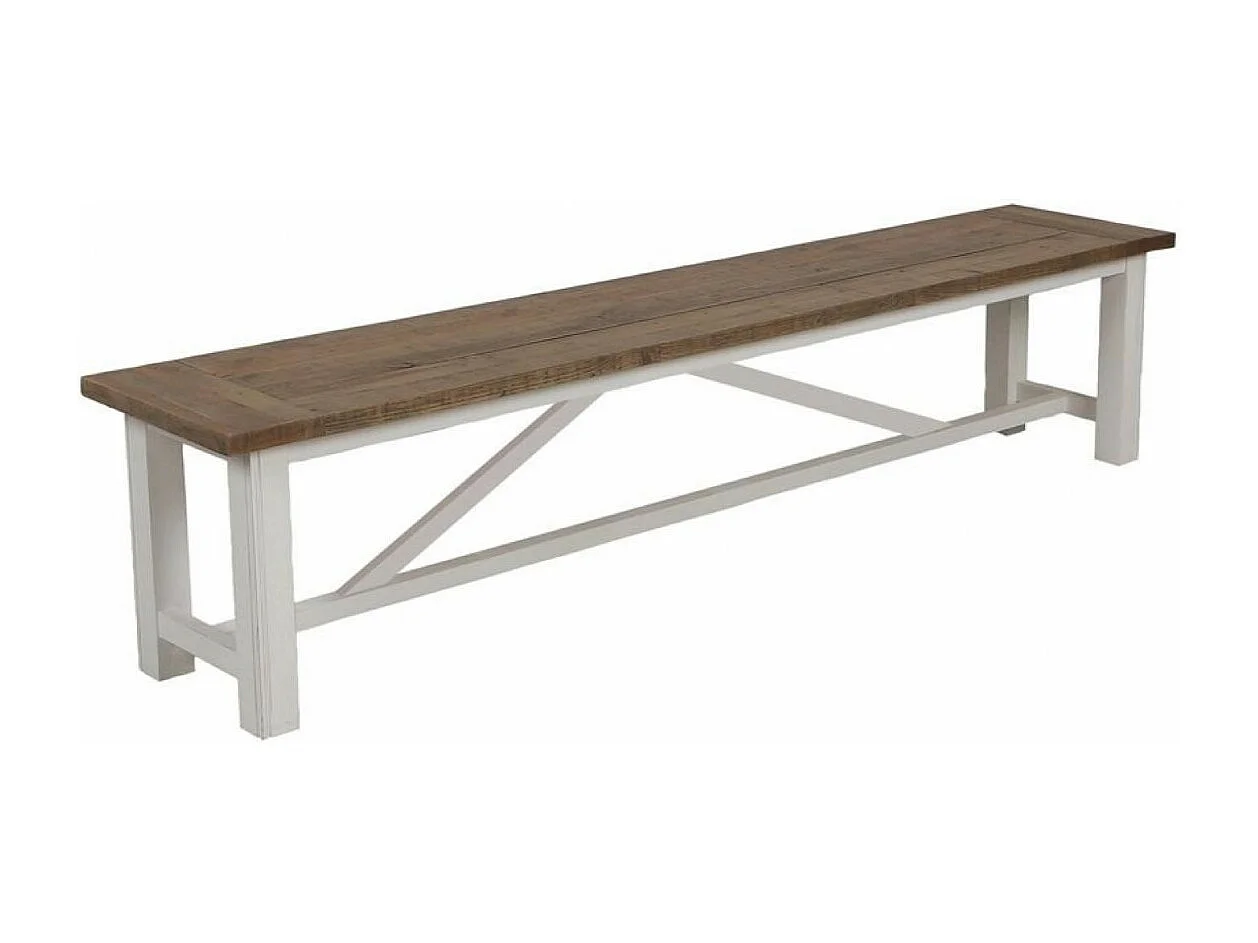 Banc 3 places Bois Blanc - Rivages Interior's