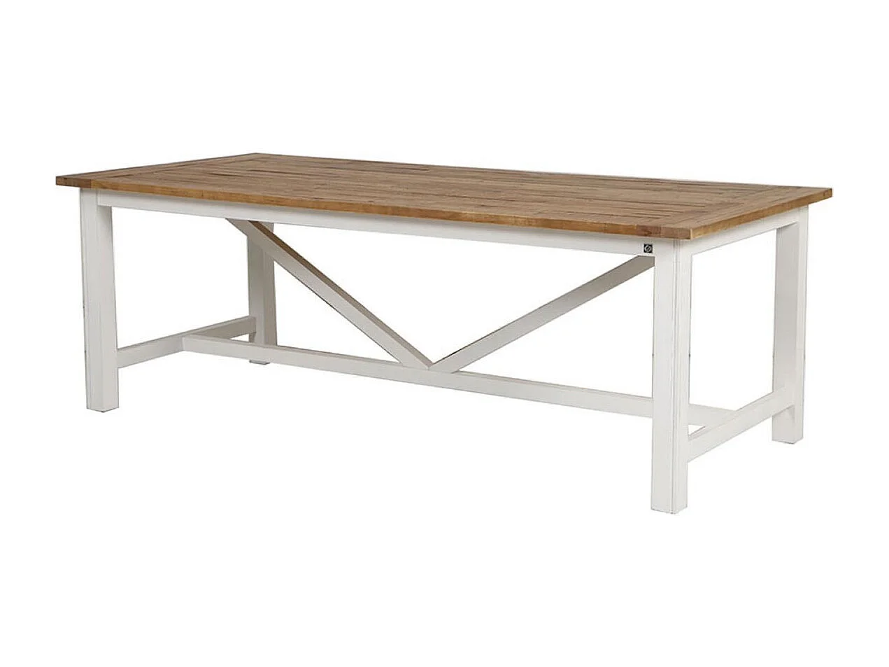 Table rectangulaire Bois Blanc - Rivages Interior's