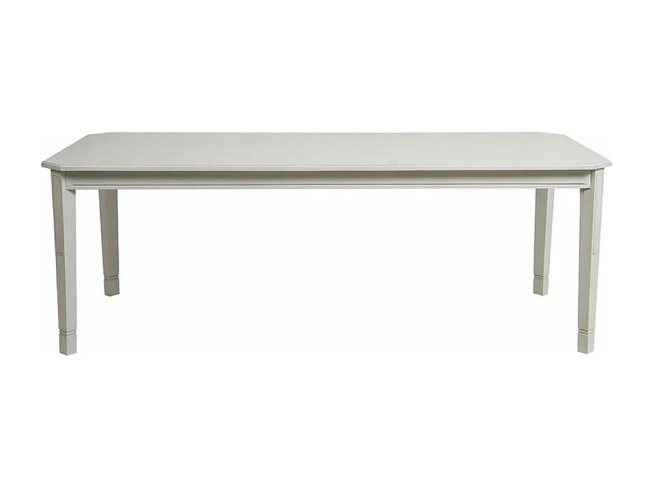 Table rectangulaire Bois Blanc - Bruges Interior's