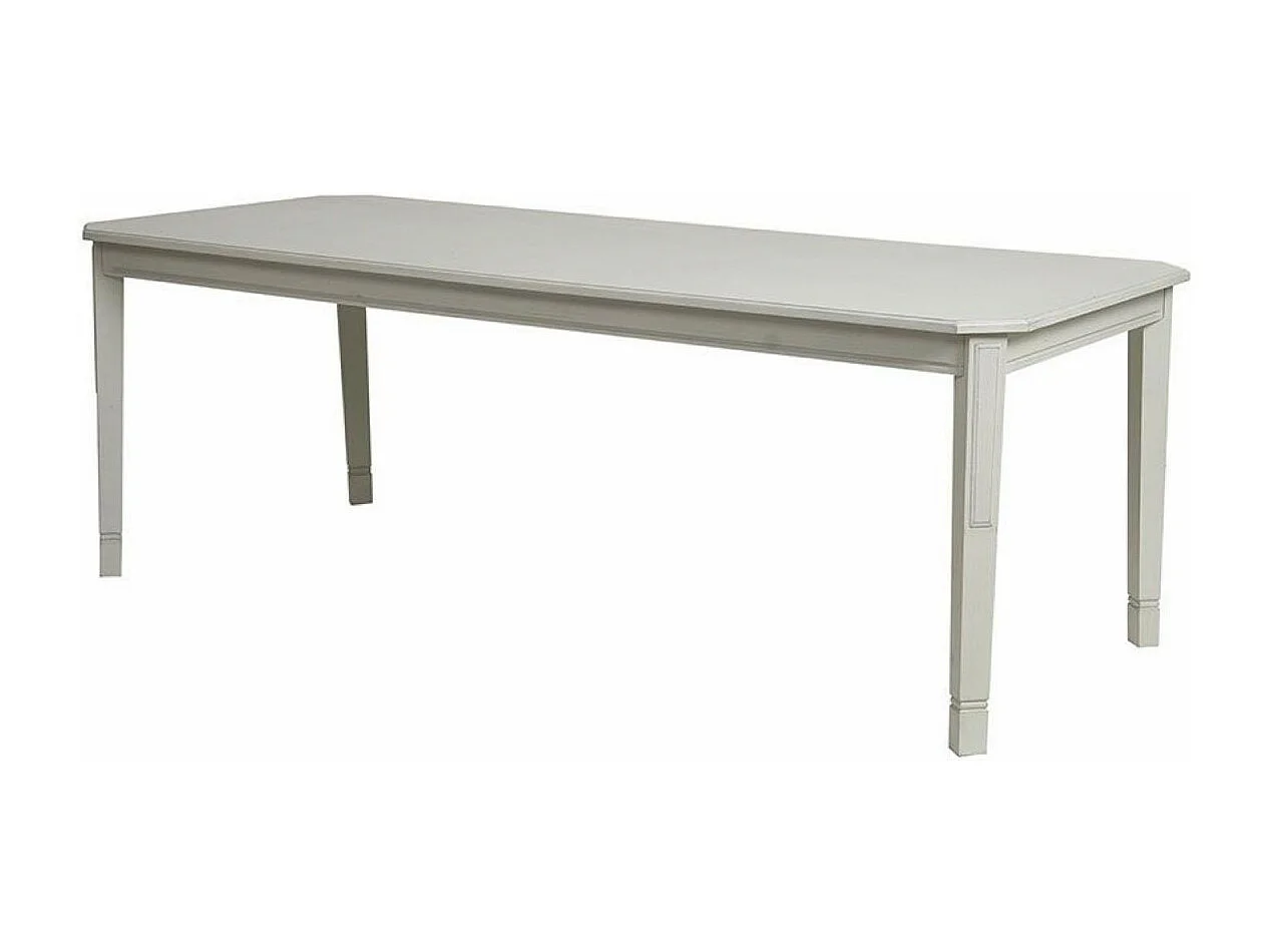 Table rectangulaire MDF Blanc - Bruges Interior's