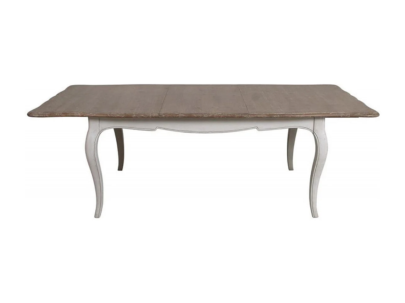 Table rectangulaire extensible Bois Blanc - Château Interior's