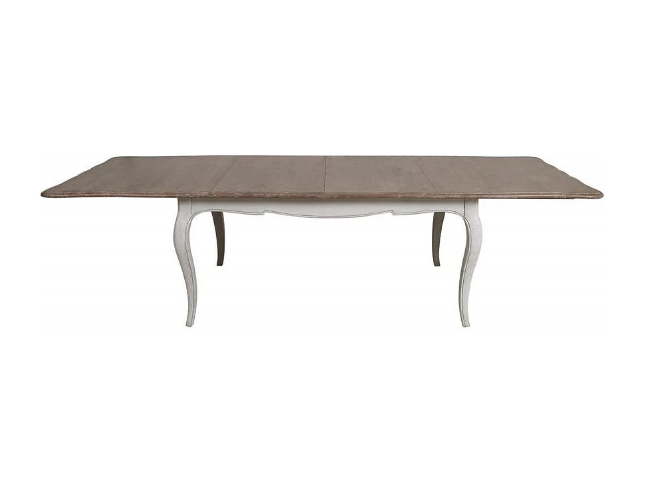 Table rectangulaire extensible Bois Blanc - Château Interior's