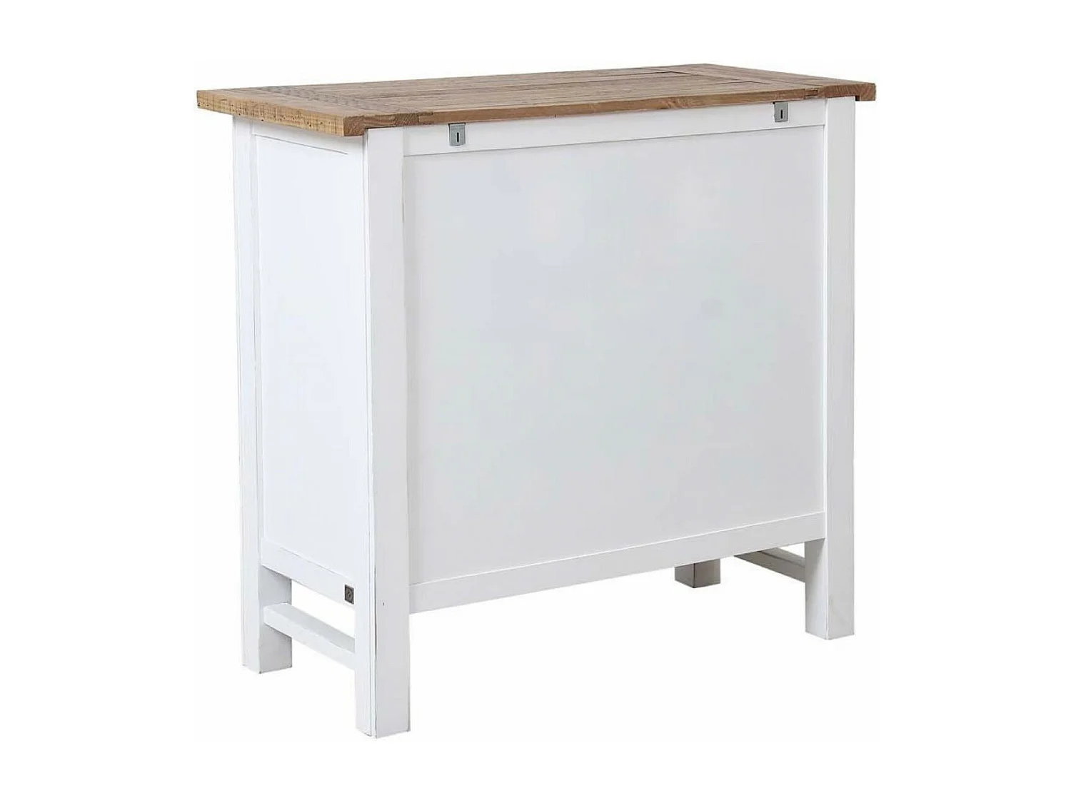 Commode 5 tiroirs Bois Blanc - Rivages Interior's
