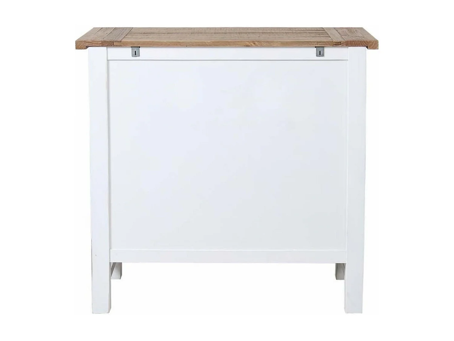 Commode 5 tiroirs Bois Blanc - Rivages Interior's