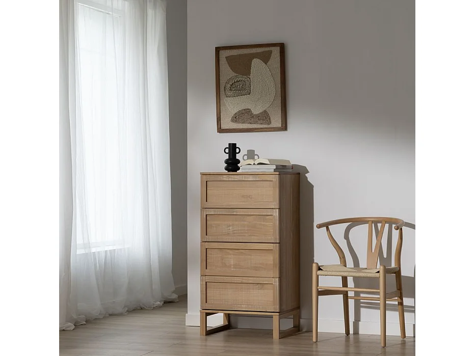 Chiffonnier en bois massif HAÏTI 55x107