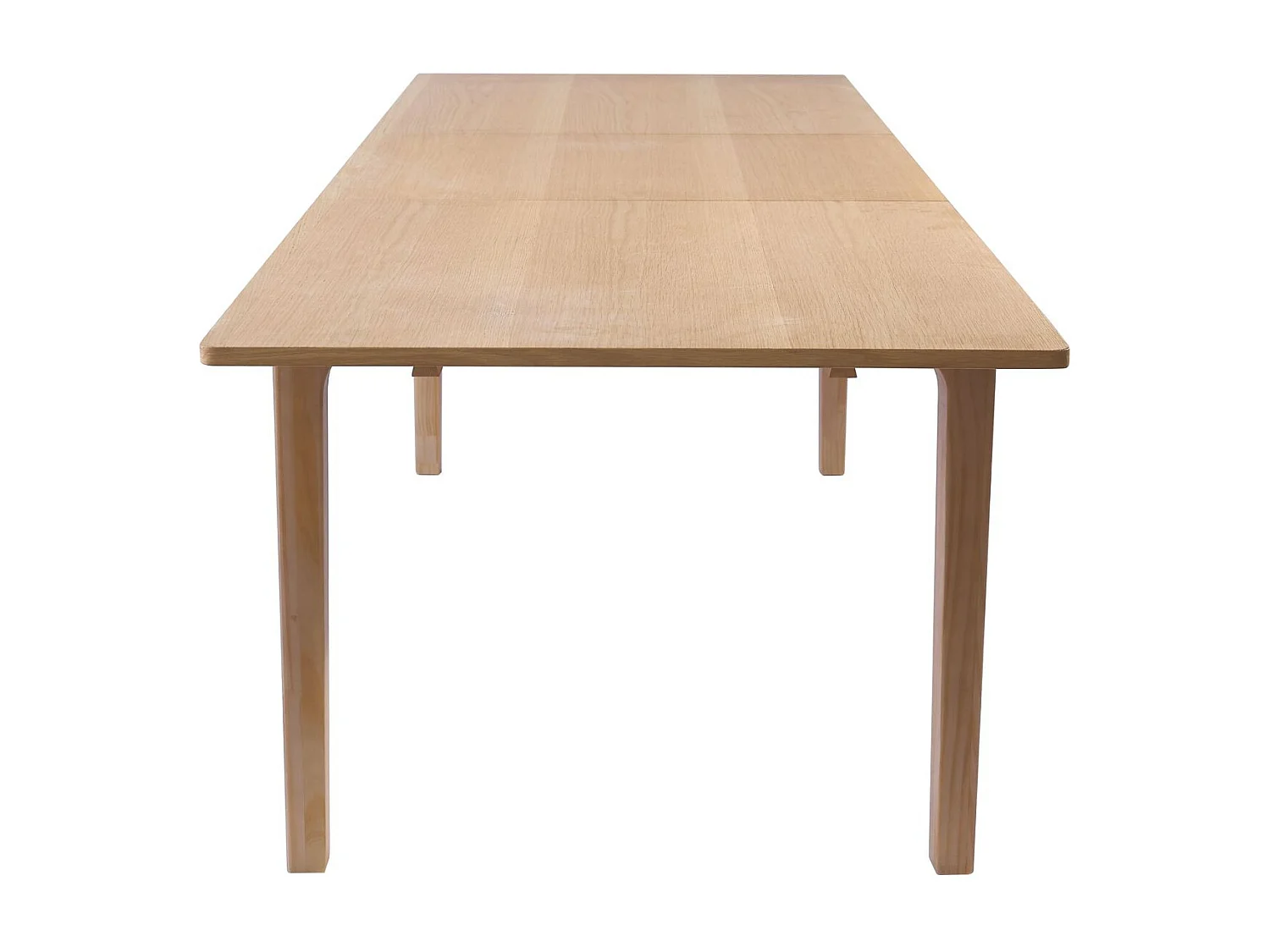 Table à manger extensible effet bois 8/10 personnes 190/260 cm - Polly