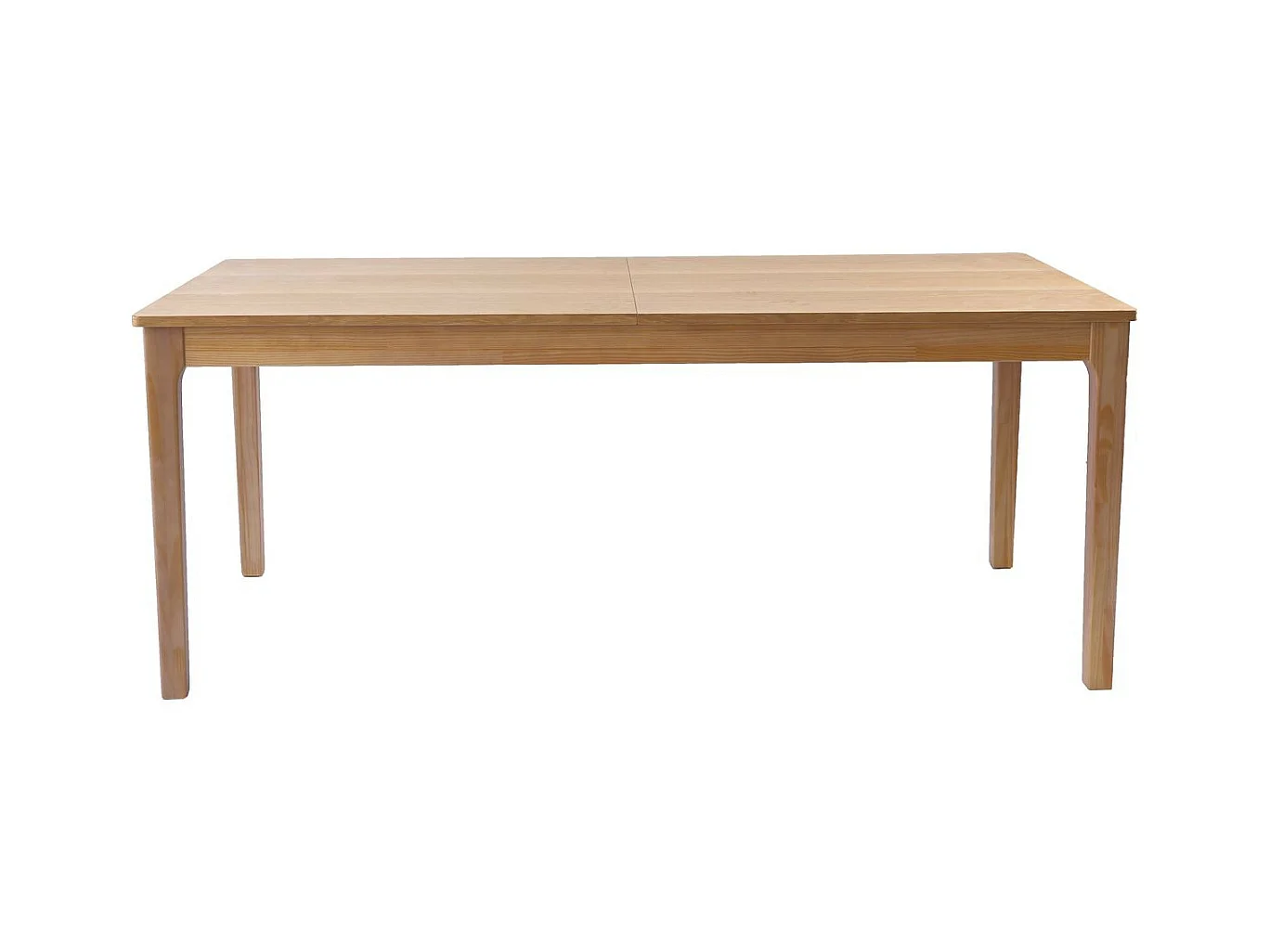 Table à manger extensible effet bois 8/10 personnes 190/260 cm - Polly