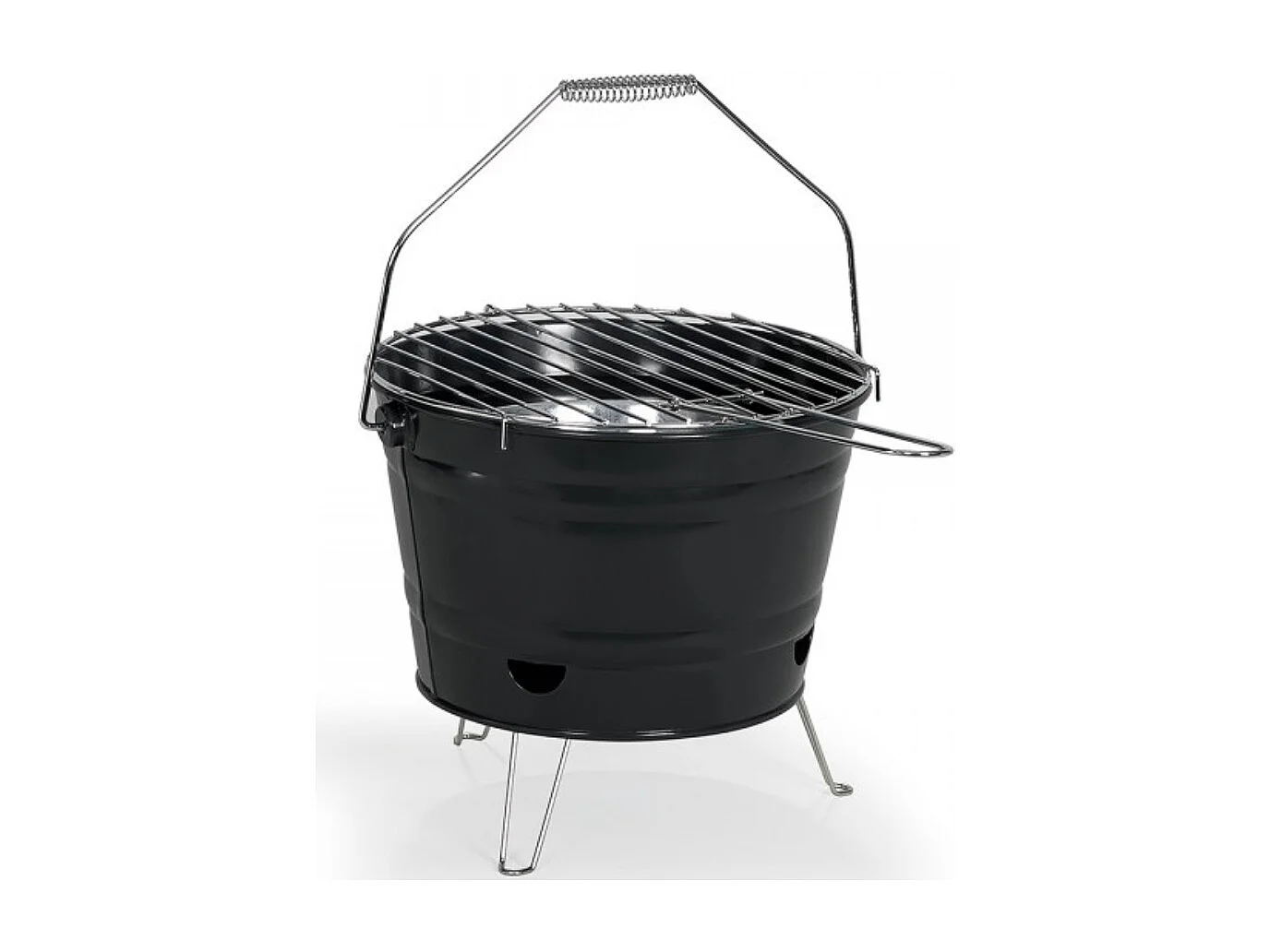Livoo Barbecue à charbon 27cm noir - DOC327N