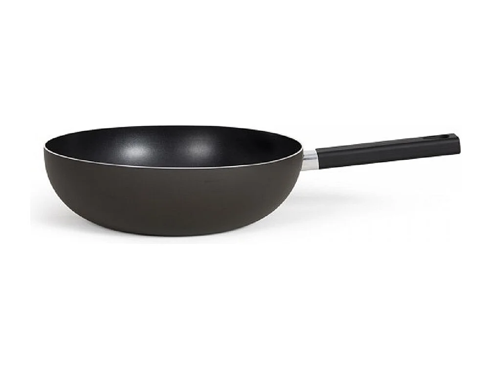 Livoo Poêle wok en aluminium 32cm noir - MEP156N