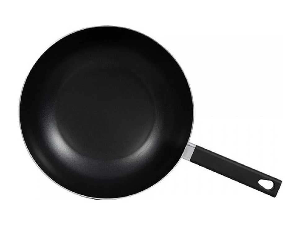 Livoo Poêle wok en aluminium 32cm noir - MEP156N