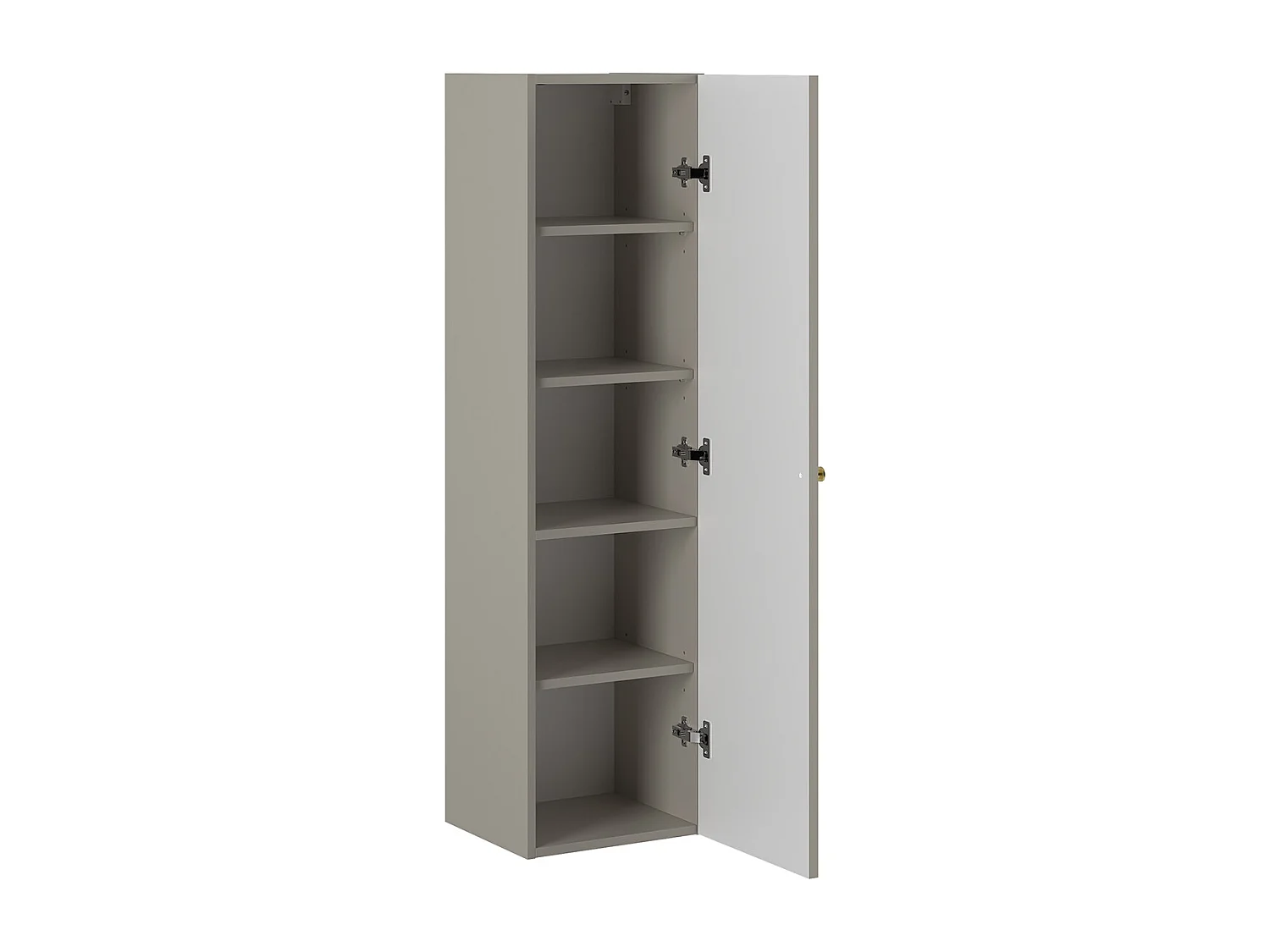 Set aus Einzelwaschtisch 60cm und Säule Izae Cachemire