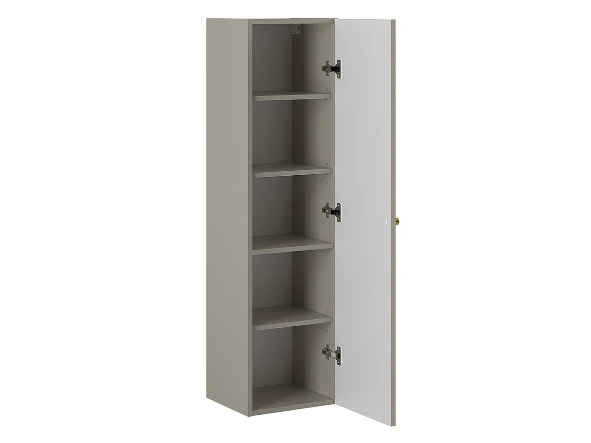 Ensemble meuble simple vasque 60cm et colonne Izae Cachemire