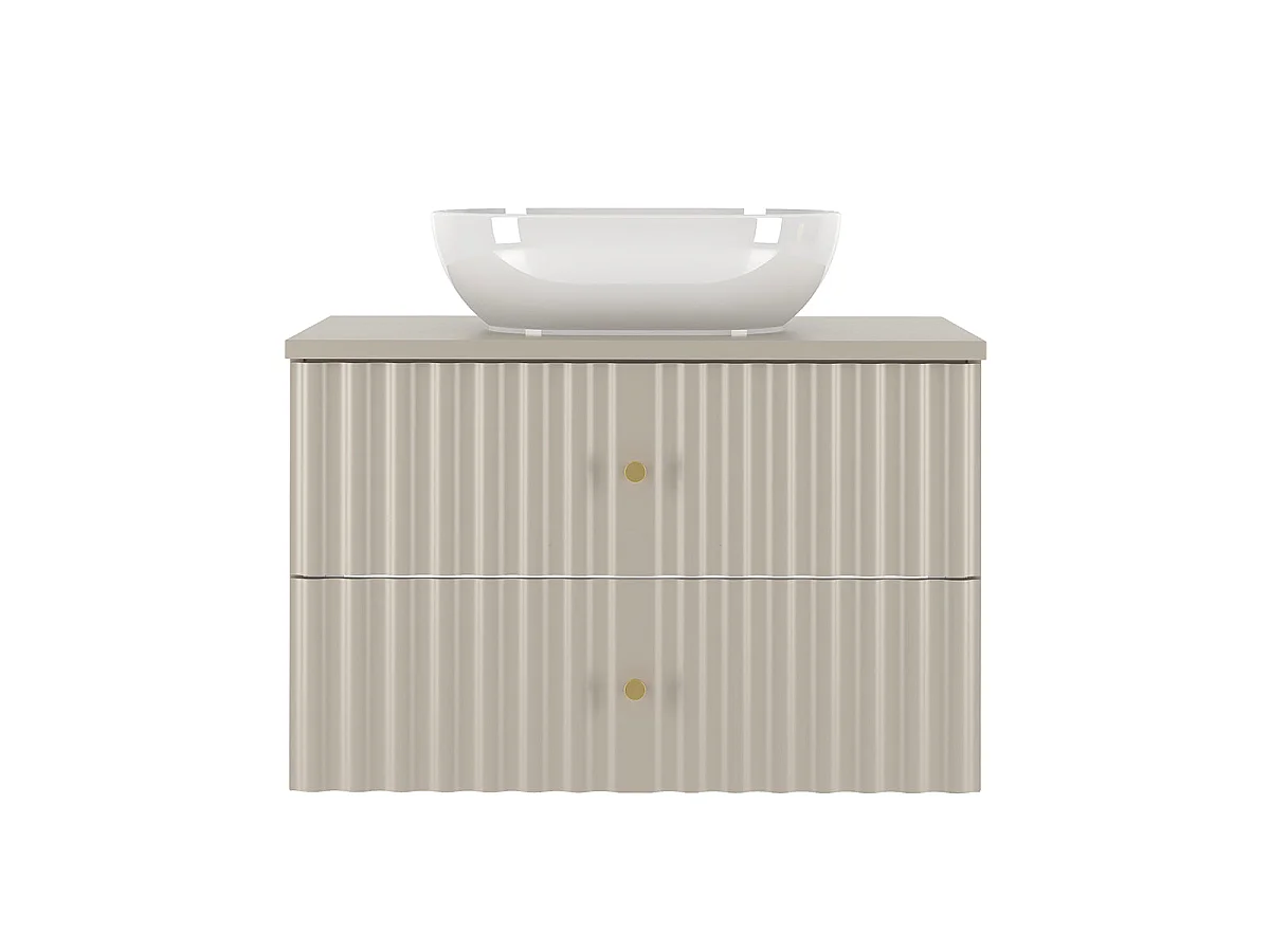 Mueble lavabo individual 80cm Izae Cachemira