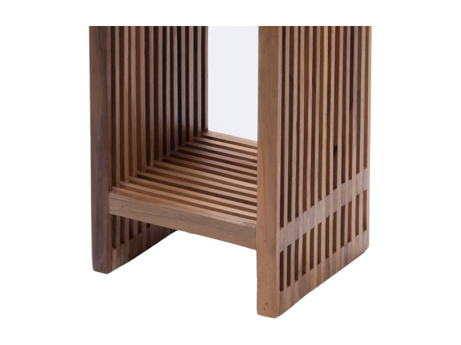 Sellettes en teck recyclé (set de 2) - MILAN