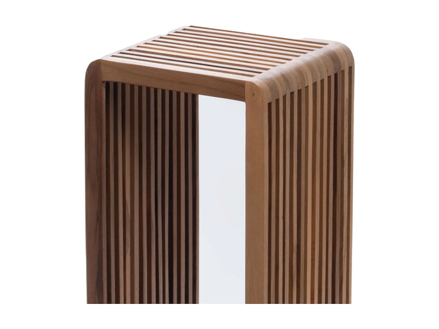 Sellettes en teck recyclé (set de 2) - MILAN