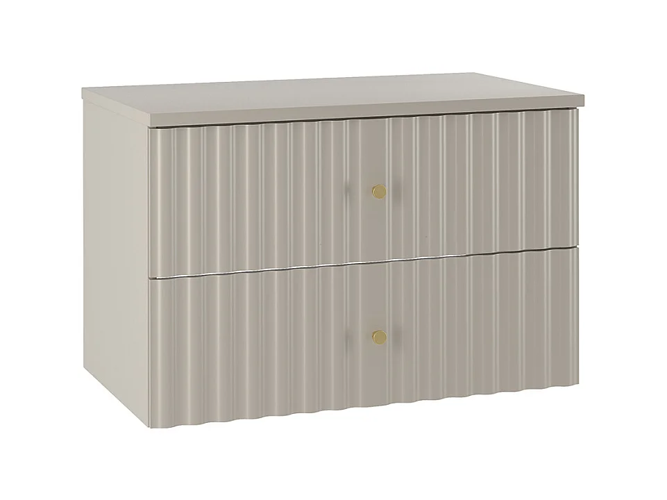 Wastafelonderbouw 80cm badmeubel Izae Cachemire
