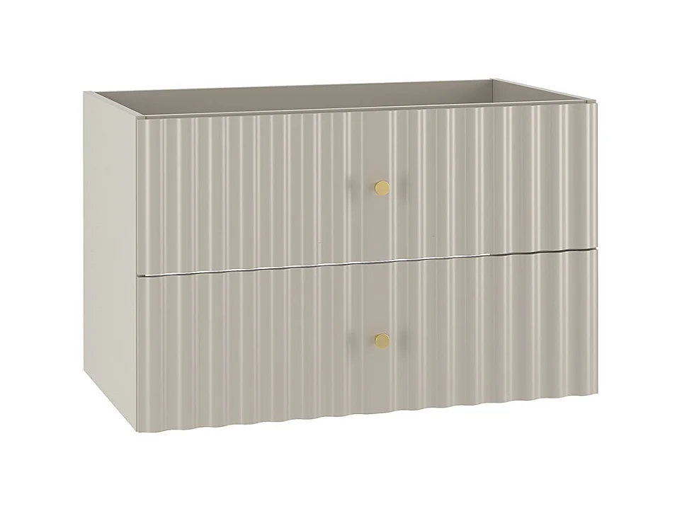 Meuble sous-vasque 80cm Izae Cachemire