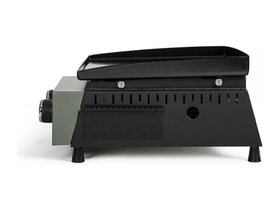 Livoo Plancha gaz 5000w plaque acier émaillé 45.5x35.5cm - DOC323