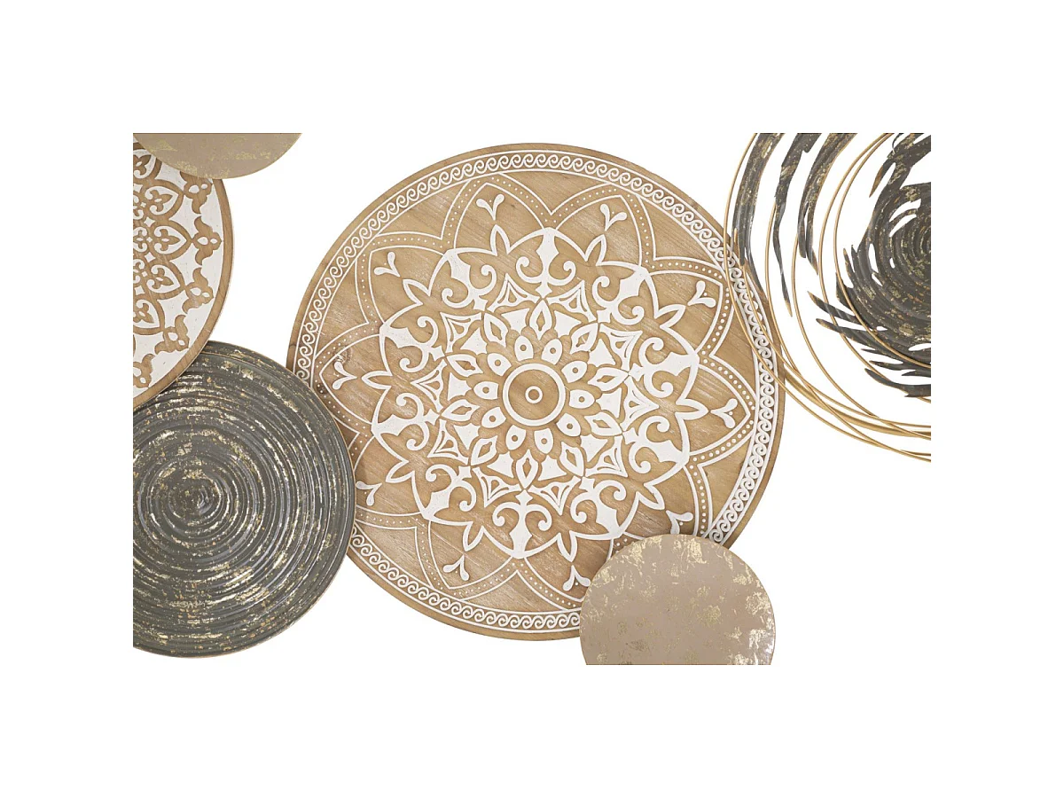 Décoration Murale en Métal "Boho" 167cm Multicolore