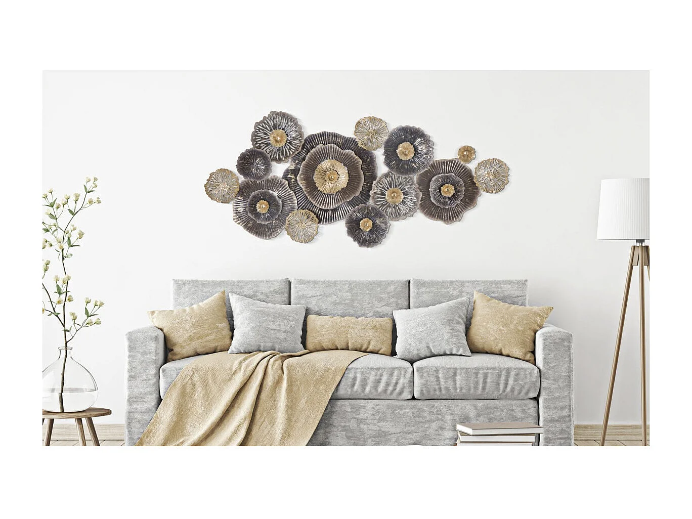 Browny ijzeren paneel -A- Cm 167,6X7,6X73,5