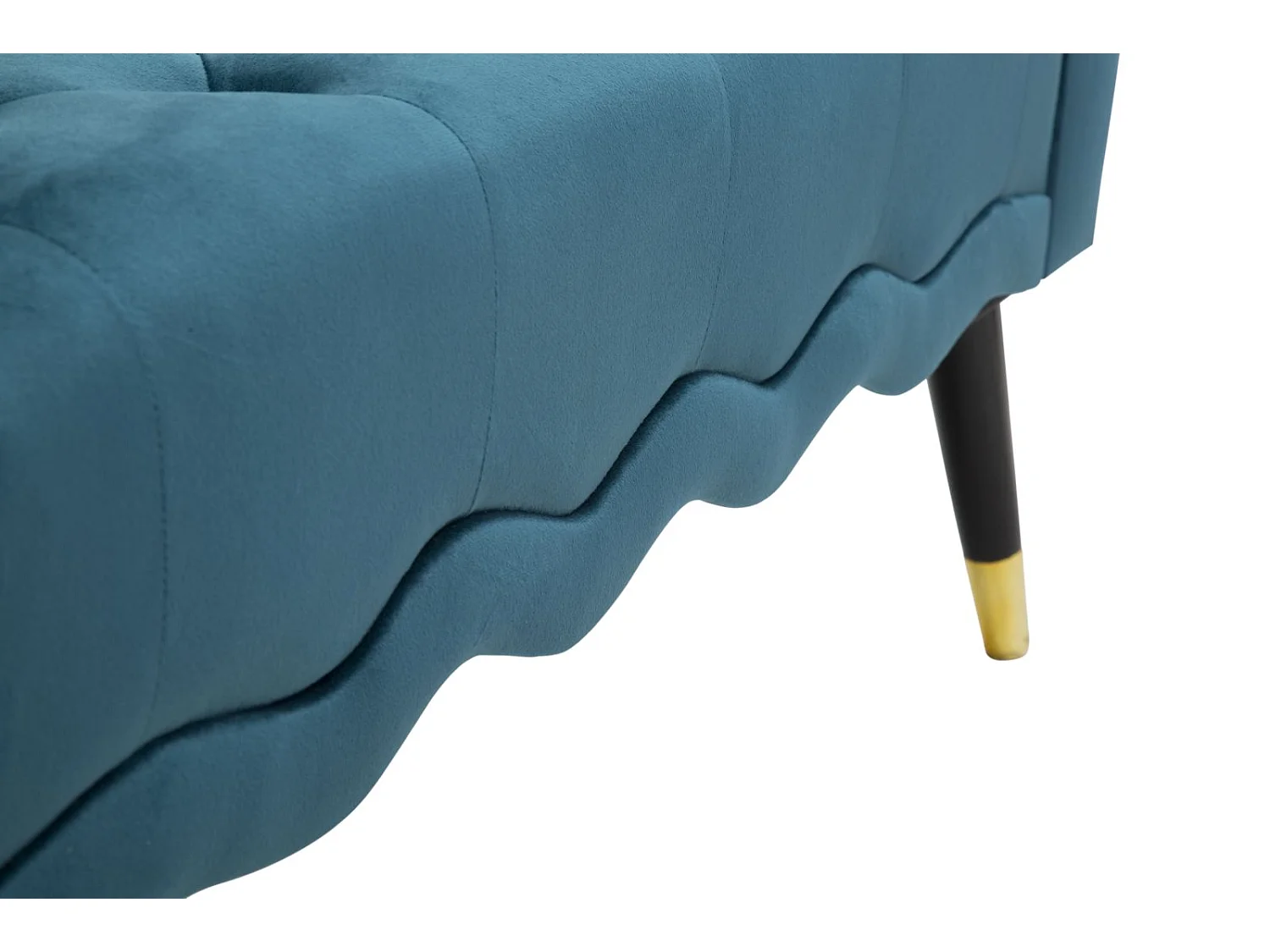Paris bænk ottan/guld cm 120x40x60
