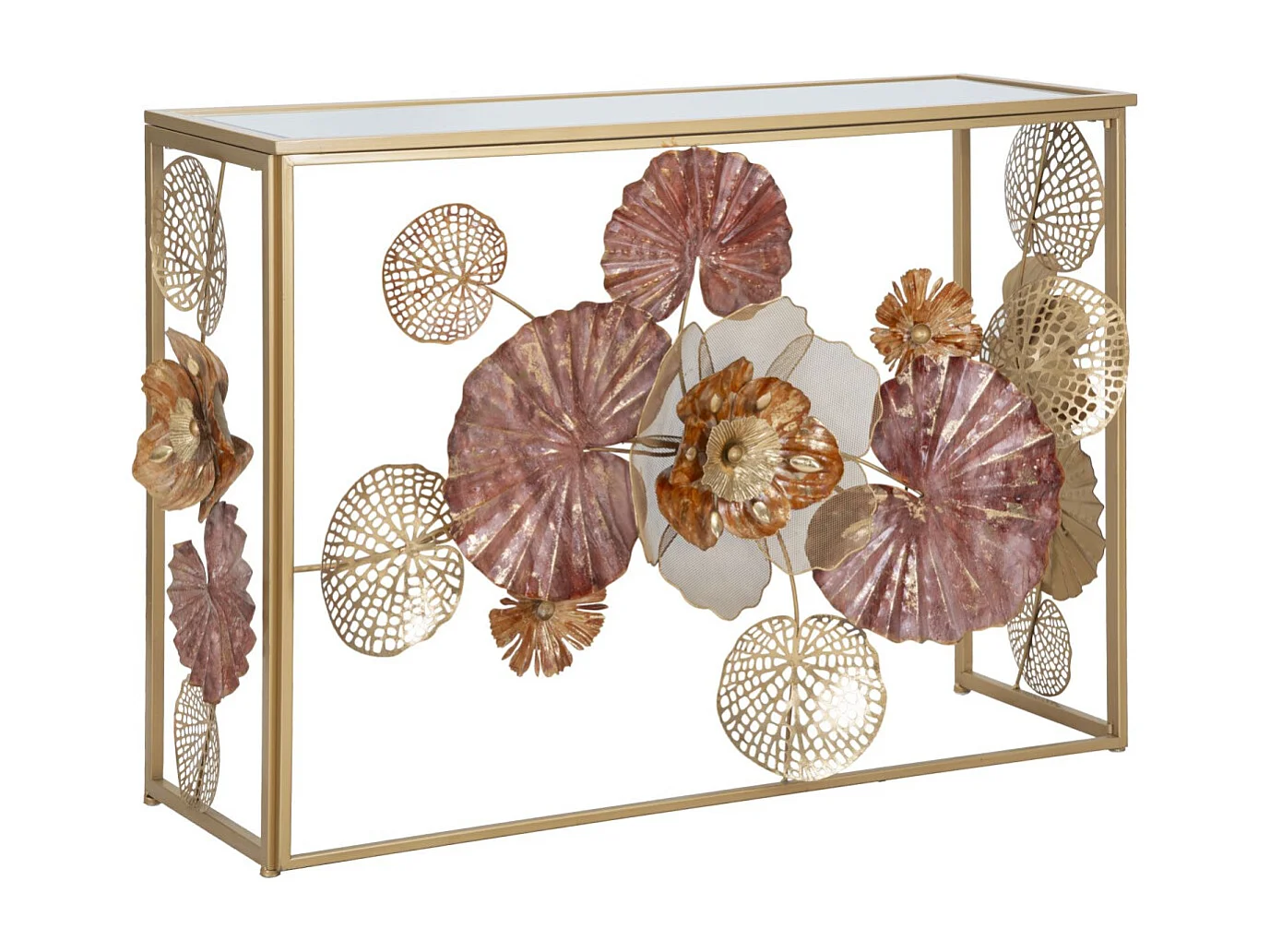 Console Design en Métal "Redy" 114cm Multicolore