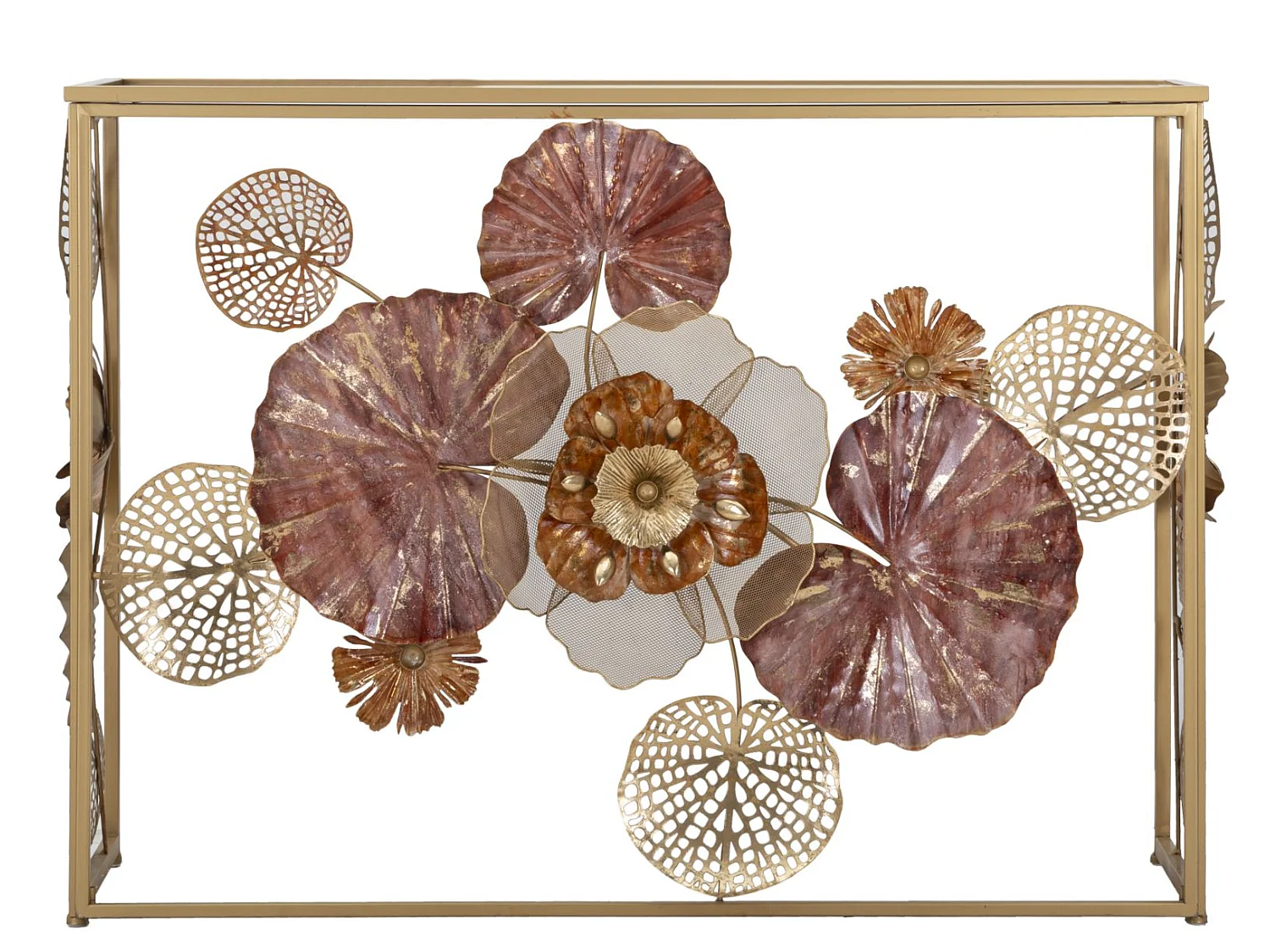 Console Design en Métal "Redy" 114cm Multicolore