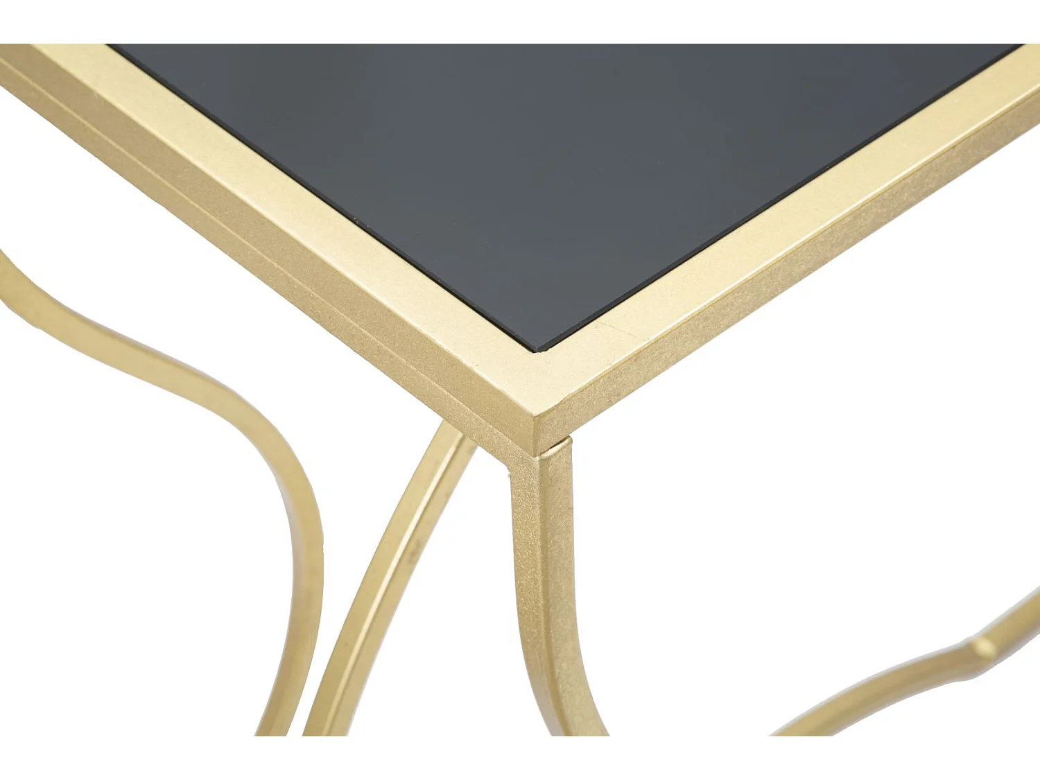 Console Design "Sunshine" 130cm Noir & Or