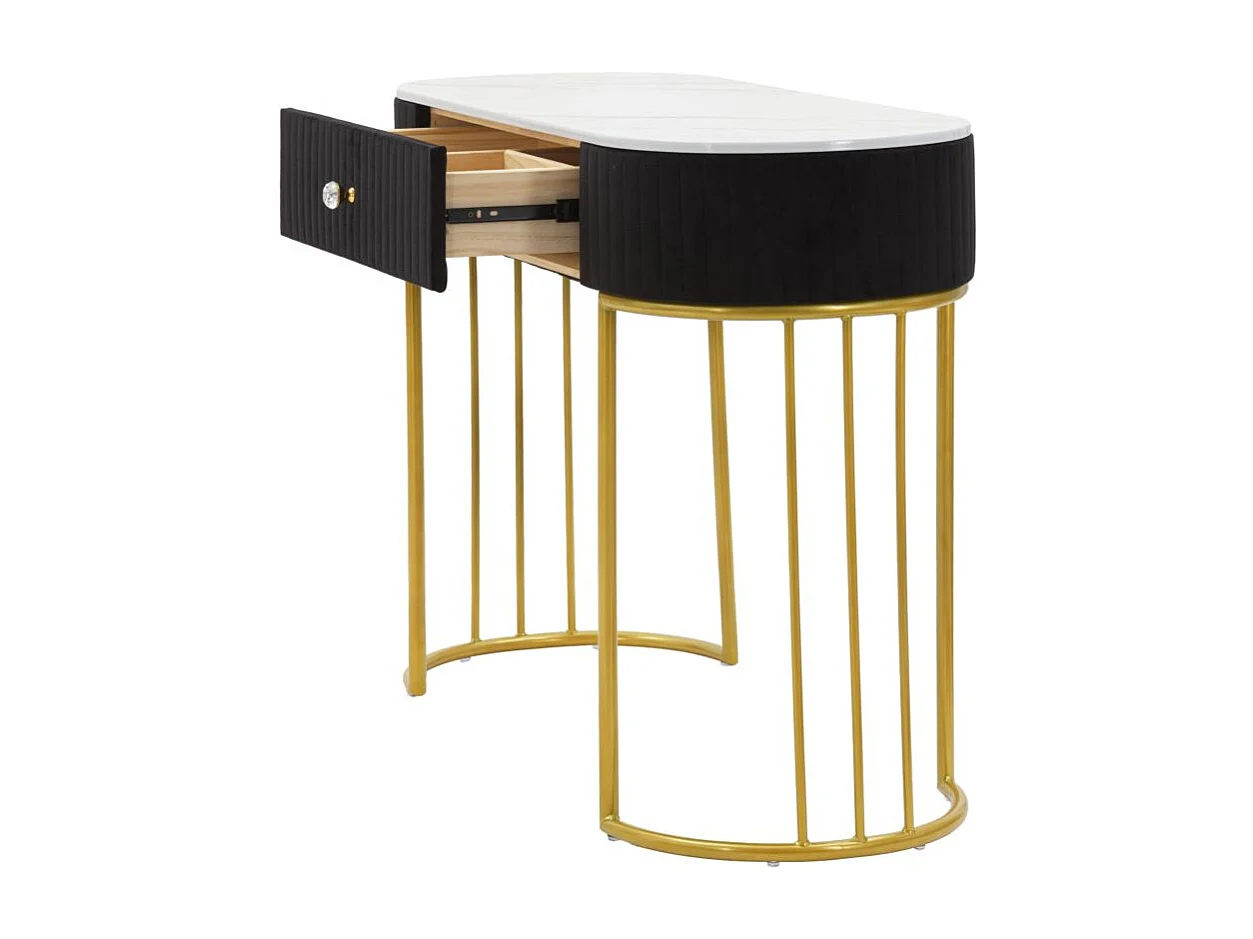 Montpellier Konsole Schwarz Cm 100X43X74