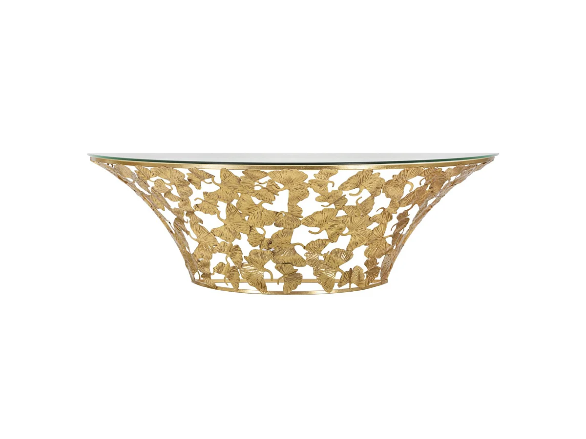 Console Da Muro Foglie Cm 120X40,5X37,2
