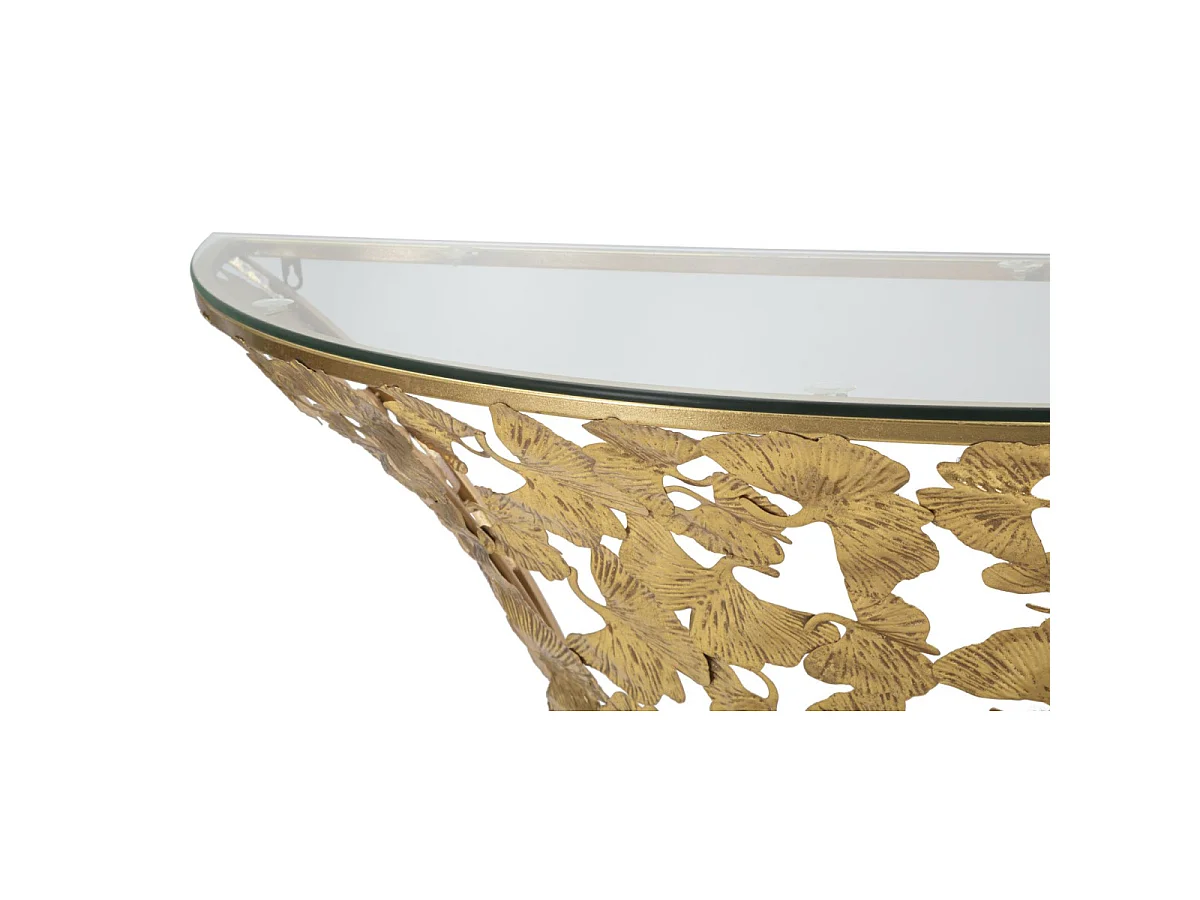 Console Da Muro Foglie Cm 120X40,5X37,2