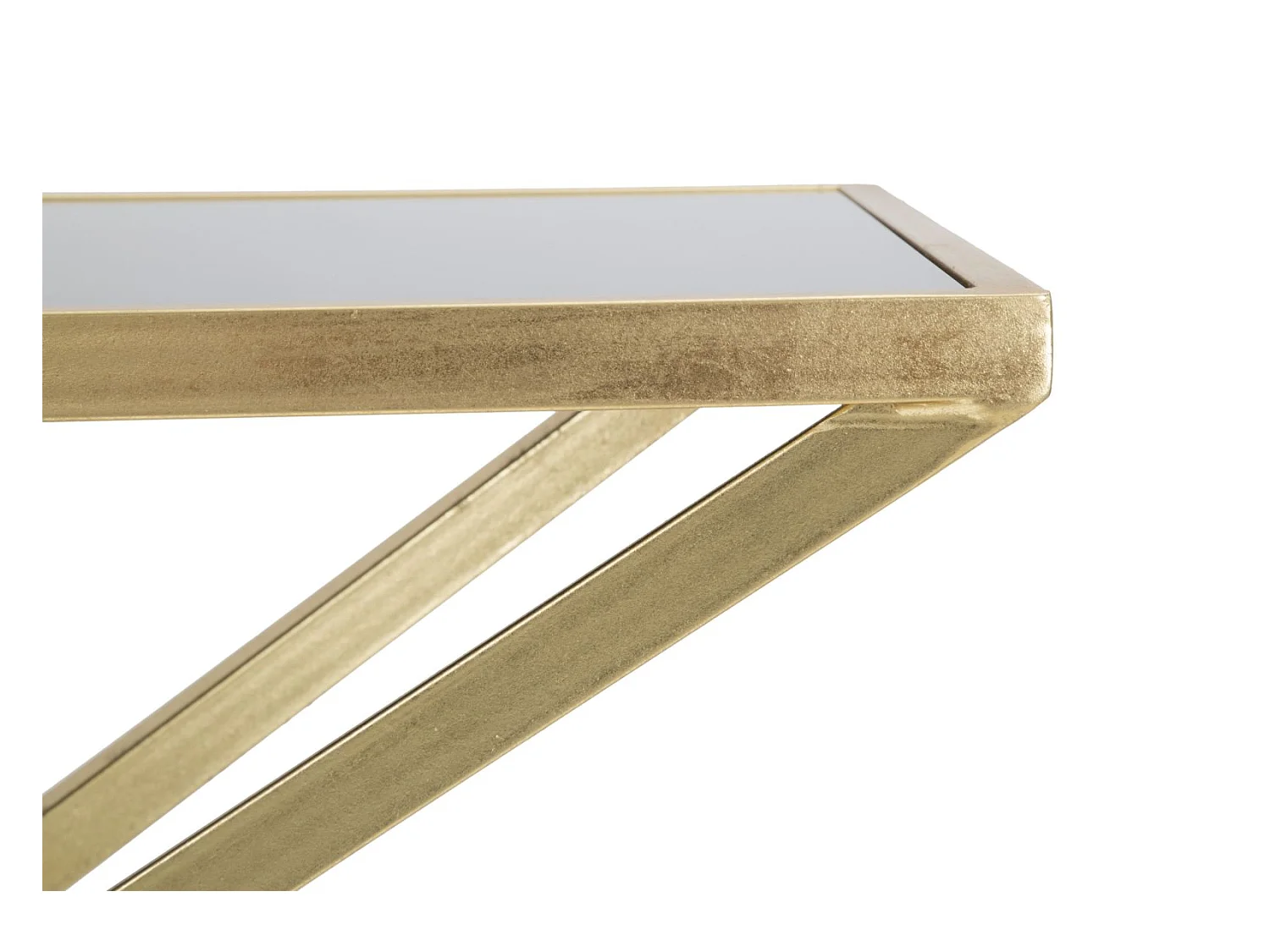 Console Design "Pyramid" 130cm Noir & Or