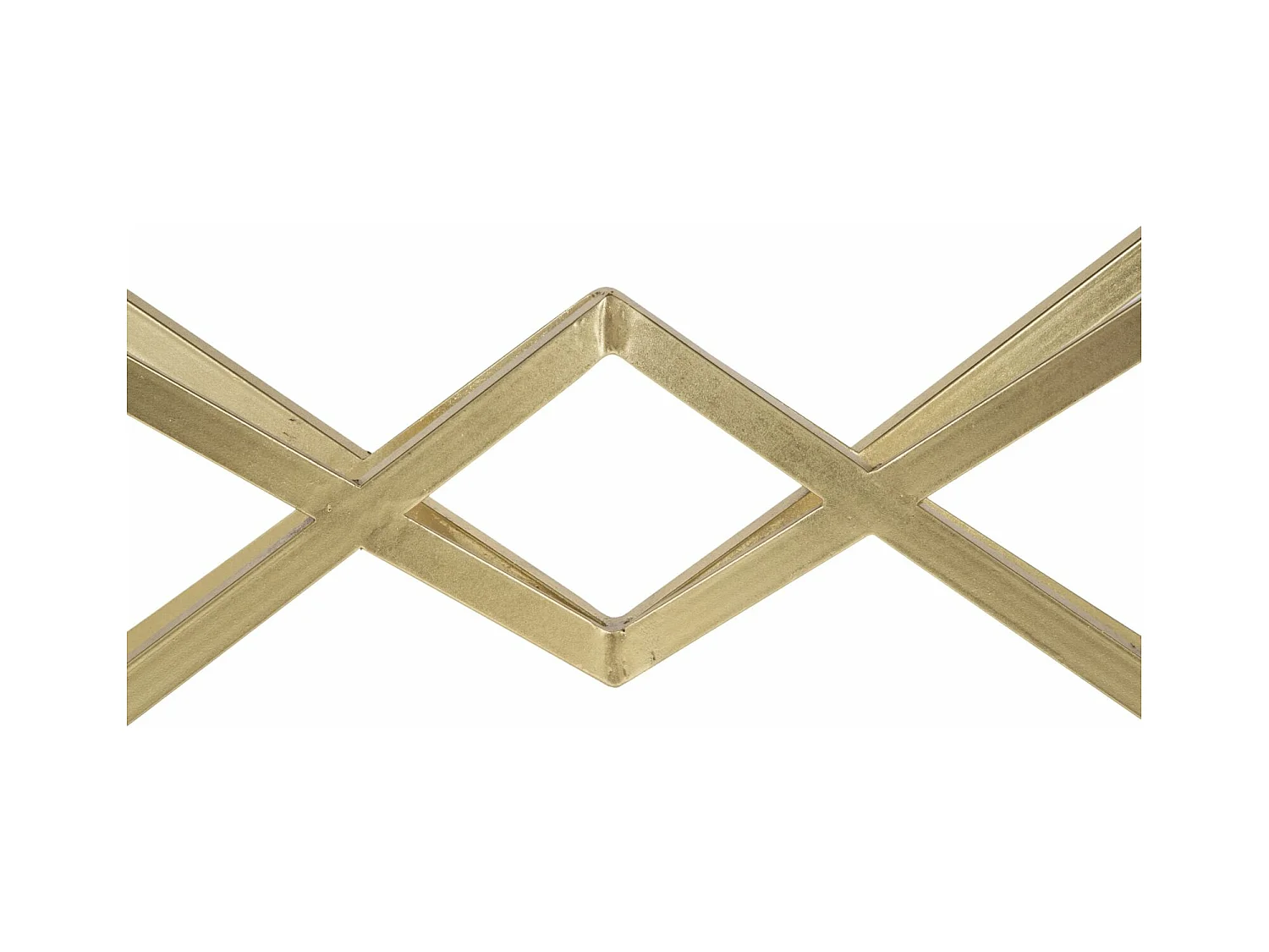 Console Design "Pyramid" 130cm Noir & Or