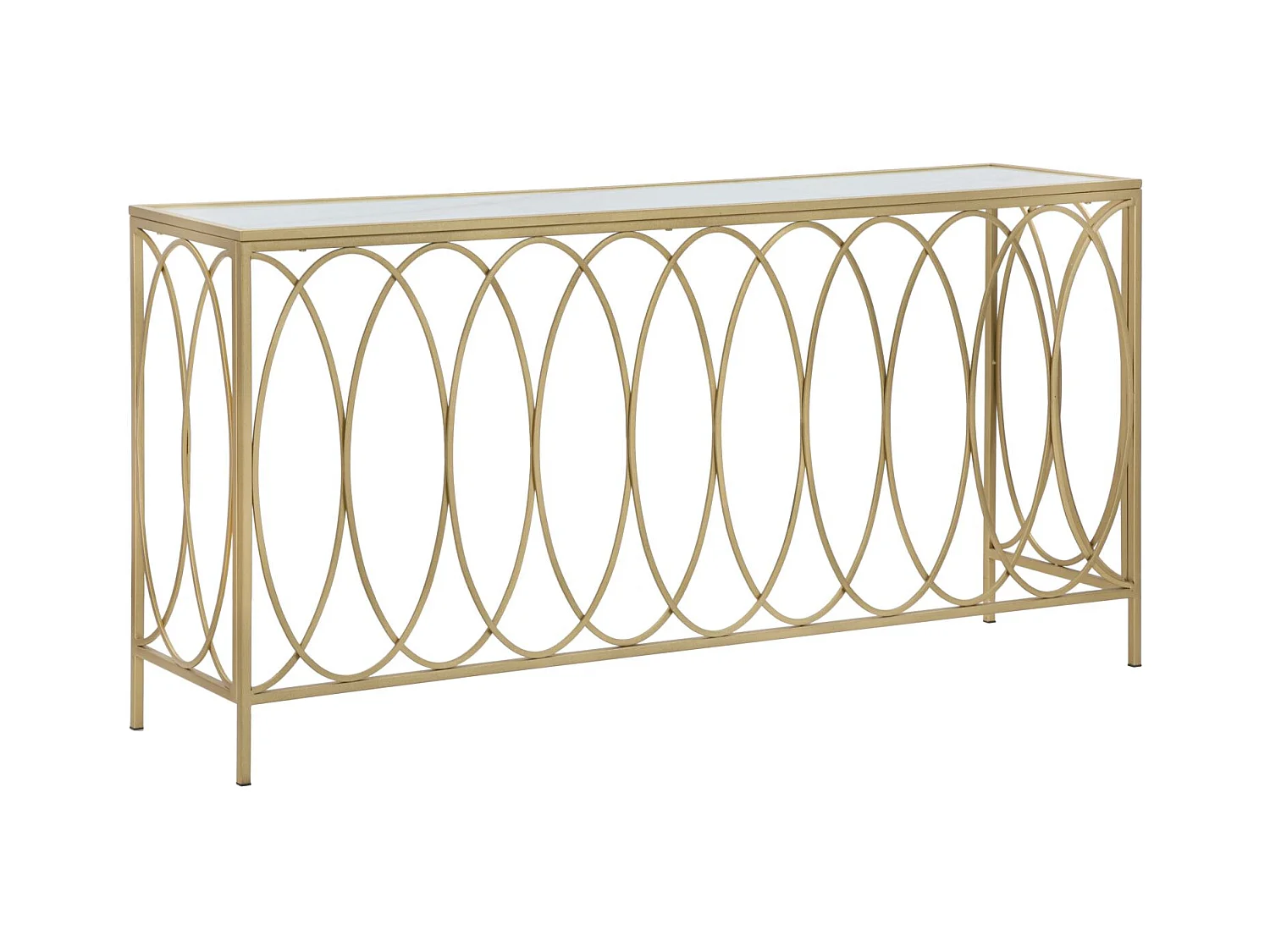 CONSOLE ARC SIMILMARBLE CM 160X40X79