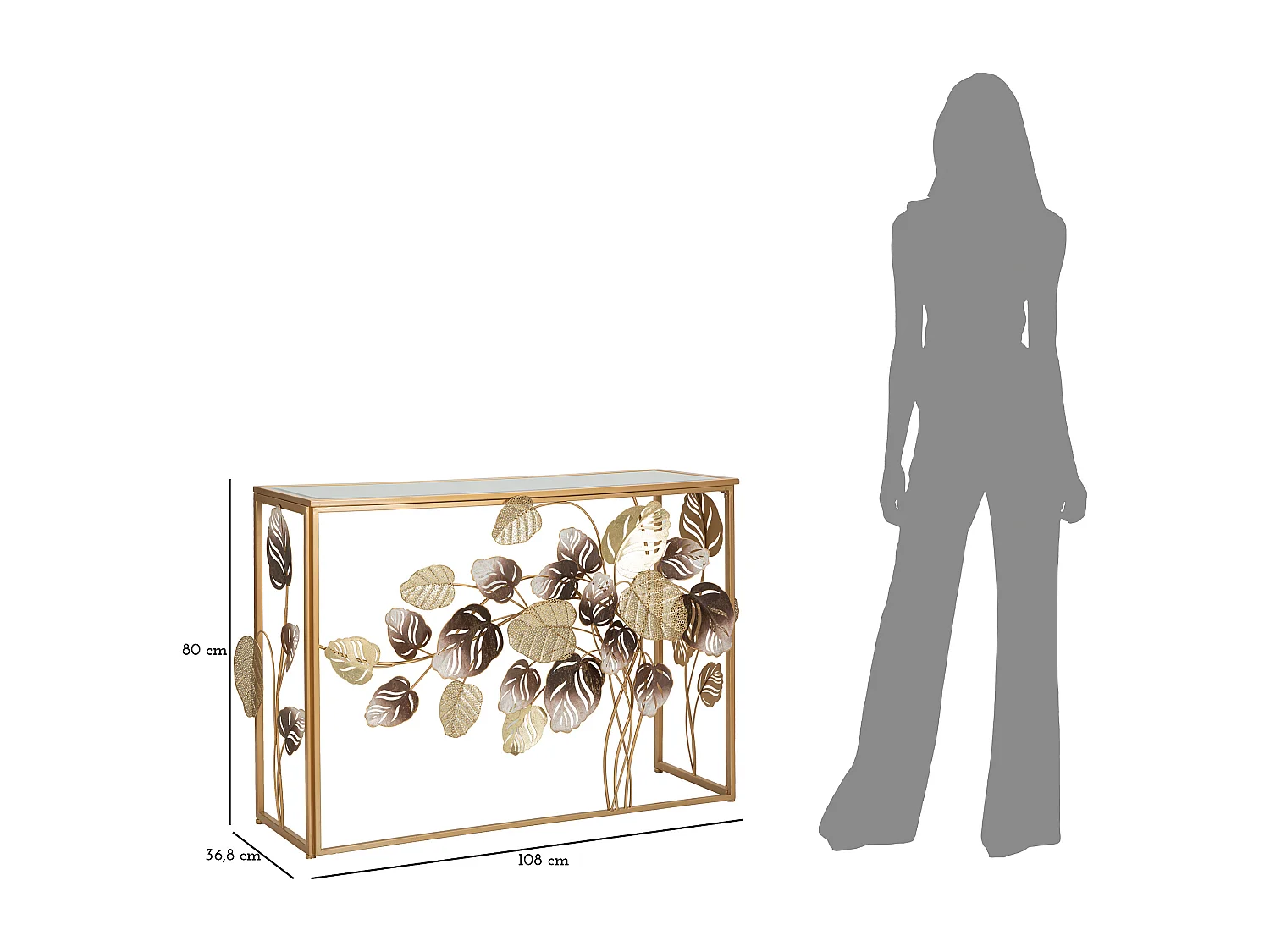 LEAVY-CONSOLE CM 108X36,8X80