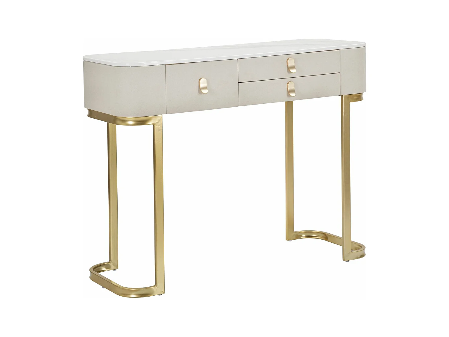 CONSOLE 3 TIROIRS BEAUTÉ CM 100X40X80