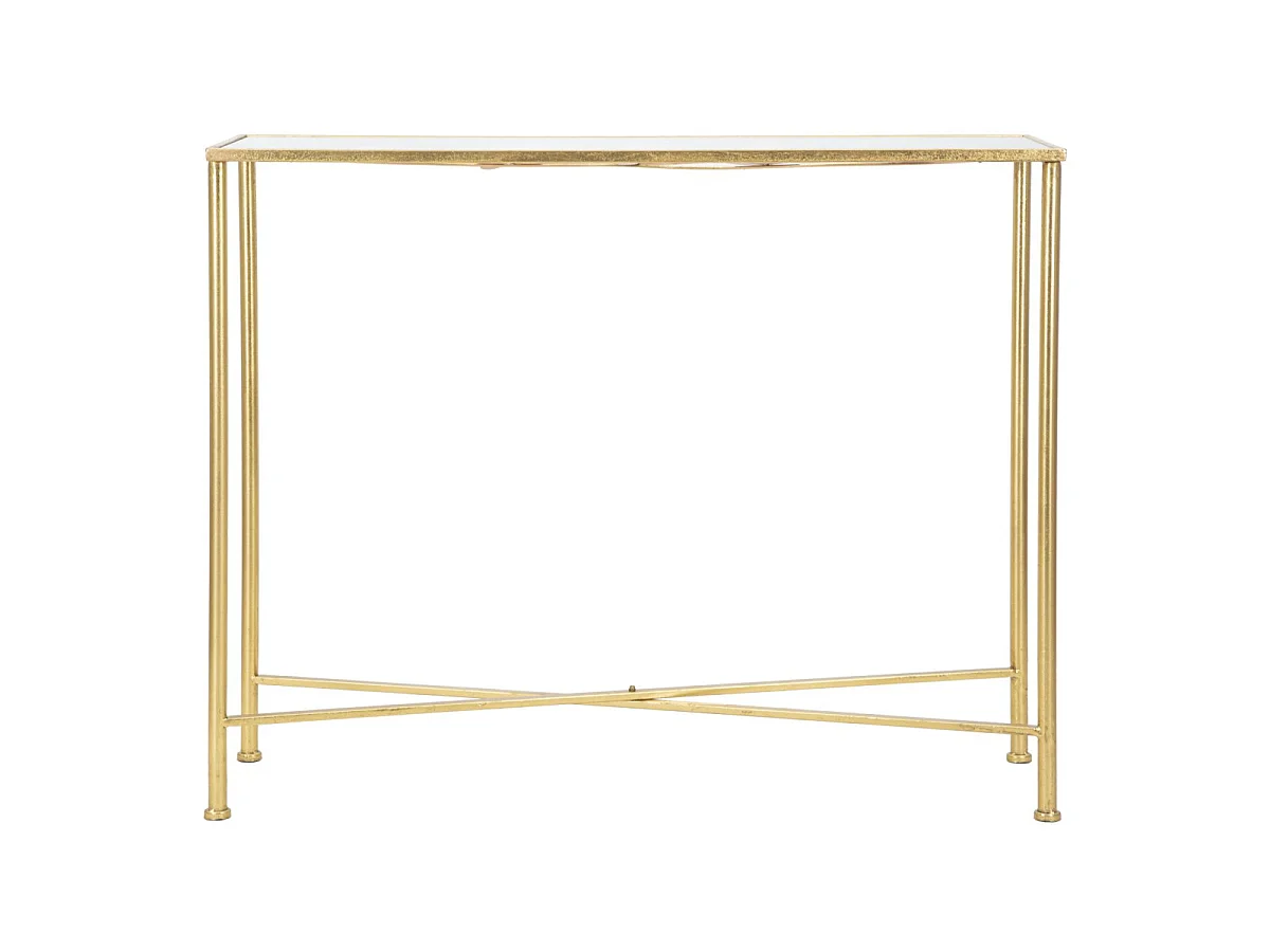CONSOLE VLINDERS GLAS CM 100X35X80