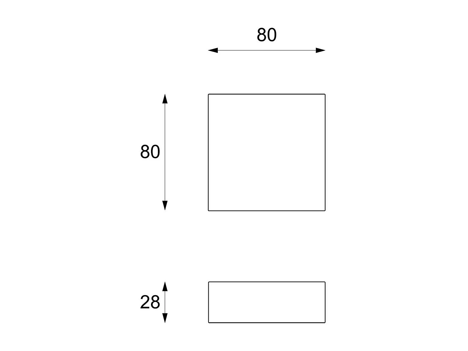 Nanay – Couchtisch (80 x 80 x 28 h) aus schwarzem Fossilstein