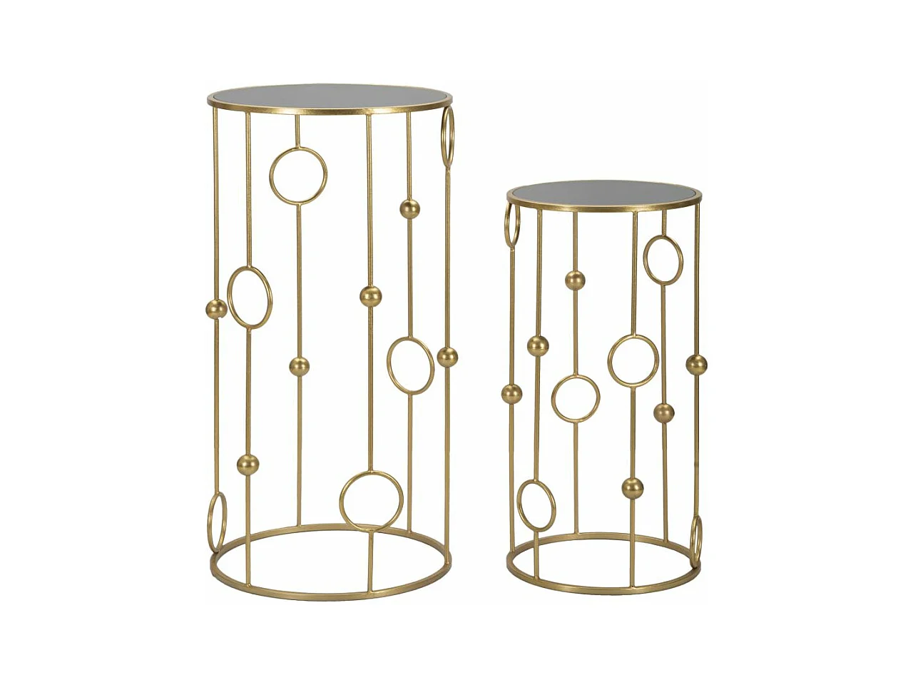 TABLE CAGE COUPLE CM d. 50X100-40X80