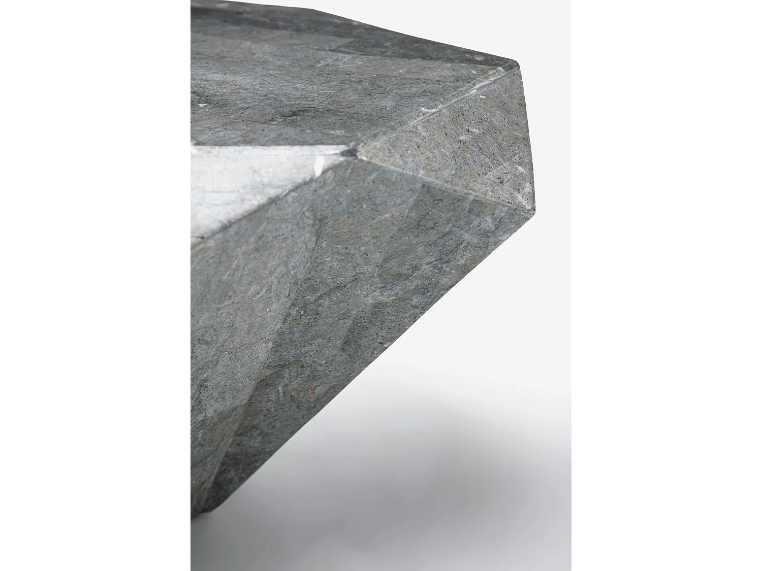 Diamond medium - Salontafel (120 x 70 x 40h) in grijze fossiele steen