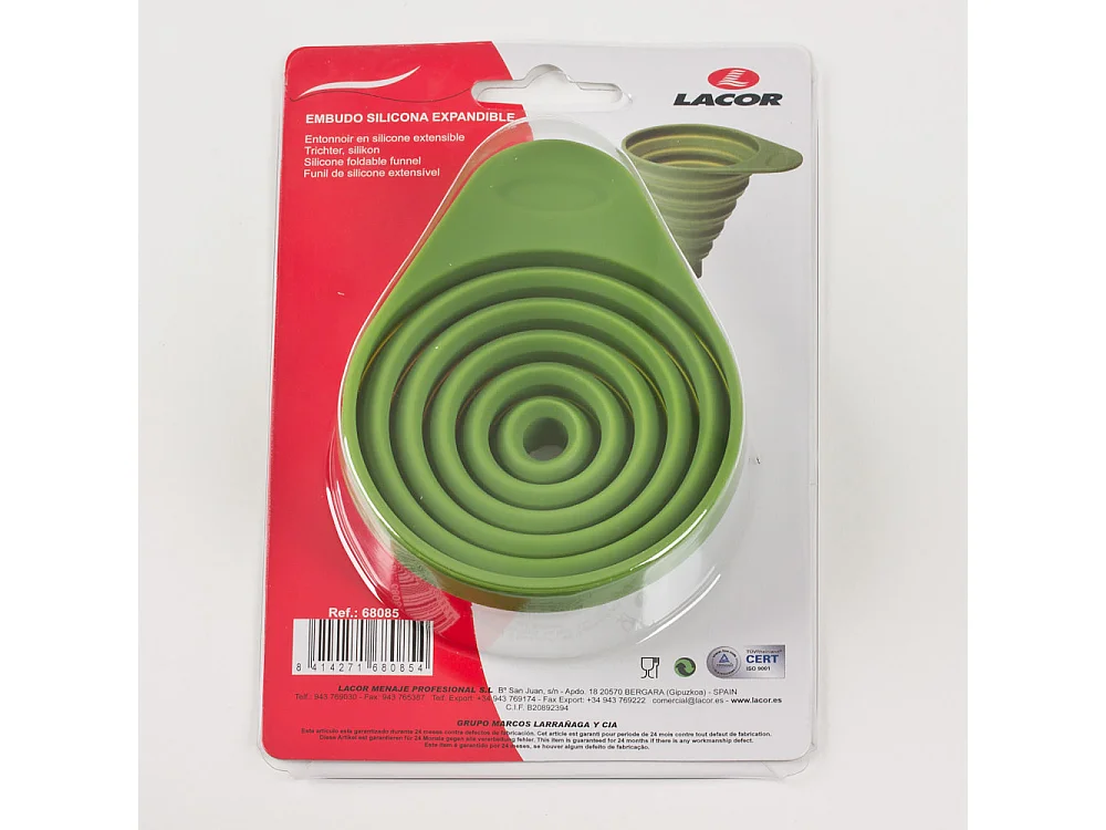 Entonnoir pliable en silicone 8.5cm