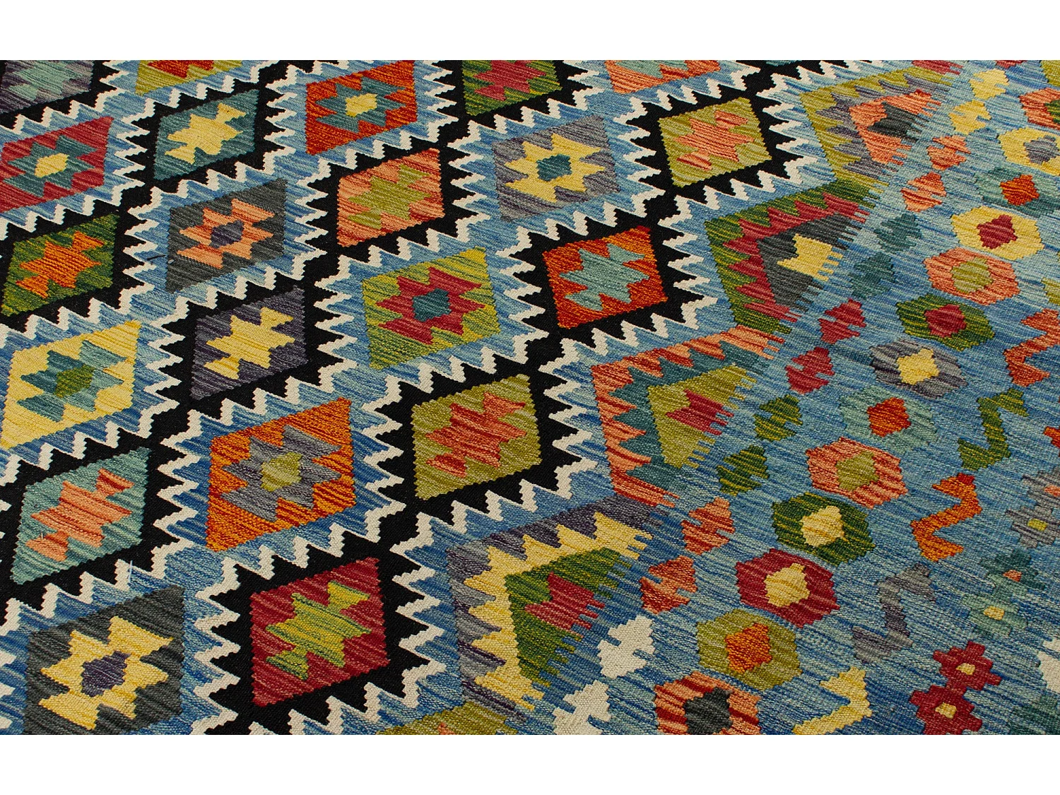 Kilim afegão | 317 x 396 cm